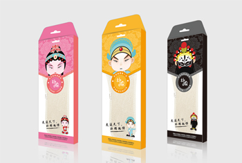 朴棉京剧鞋垫包装